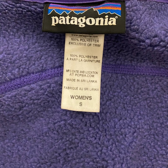 Purple Patagonia vest small - Picture 3 of 3